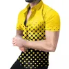 Men's Casual Shirts 2023Custom Wholesale Lapel Single Breasted HawaiiWith Short Sleeves Plus Size Beach Shirt Top Man Flower 3d PrintMen's