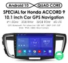 Honda Accord의 Android 자동차 비디오 라디오 플레이어 Carplay 4G Bluetooth Wi-Fi와 함께 GPS 탐색 헤드 장치