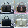 Petite Malle Malletier Bags Designer Designer Crossbode Bag Designer Tote Tote Tote Leather 4 цвета сумочка 20 см сумки для плеча M54471 M455531 Mini Tote