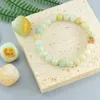 Bracelets à maillons en pierre d'amazonite, quartz Rose, améthystes, œil de tigre, Aventurine, Agates, perles naturelles, cadeau pour femmes et hommes