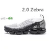 Knit 1 2 3.0 Mens Running Shoes Sneaker Triple White Black Pink Oreo Glow Green Particle Grey Blue Fury Pure Platinum USA Rose Men Women Trainers Sports Tênis US5.5-11