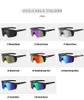 2023 Original Pits VIPERS Heat Waves Sport Google TR90 Lunettes de soleil polarisées pour hommes / femmes Lunettes coupe-vent en plein air 100% UV Lentille miroir cadeau4K97