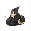 Hair Accessories Girls Witch Hat Hairclips Mini Halloween Baby Clips Party Festival Headdress Barrette