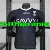 23 24 Neymar Jr Mitrovic Hal Ilal Saudi Soccer Jerseys 2023 2024 Neves Sergej Salem Football Shirt Malcom Home Third 3rd Jerseys Abdullah Men Kids Kit Kit Set Uniforms