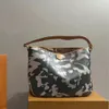 2024designer Bag Tote Shoulder Bags Luxury Handbag Women Large Capacity Colorful Shopping Beach Cherry Print Camouflage Pattenrs Classic Handbags
