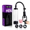 Pump Toys Penis Dick utvidgning Extender Sex Shop Penile Förstorare Vakuumleksak för män Vuxen Y Male Masturbator 1125