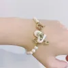VivianeネックレスデザイナーViviennes Westwoods Jewelry 23 New Love Pin Pearl Bracelet Women's Light Luxury Ins Sweet Cool Heart Saturn Handicraft