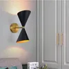 벽 램프 골동품 욕실 조명 독서 램프 식당 세트 침실을위한 무선 LED 조명