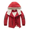 Jackets Childrens Winter Fashion Thickened Mens Outerwear Windbreak Thick And Warm Berber Fleece Clothing Hoodie Parka