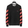 #2 Suéteres masculinos Graffiti Letter Knit Sweater bordado casual solto masculino pulôver quente de malha e5mT 0130