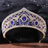 Luxury Bridal Crown Headpieces Sparkle Rhinestone Crystals Wedding Crowns Crystal Headband Hair Accessories Party Tiaras Baroque c309l