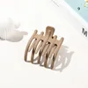 3/5 Teeth Ponytail Holder Barrettes Acrylic Solid Color Hair Claws Clip Clip Hair Accessories Crab Clip Duckbill Hairpin