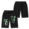 2024 summer vlone Men's Pants Brand shorts pants VlonesSweat FRIENDS Terry Casual Spring Summer Elastic Trousers for Men and Women shorts vlone on popular