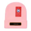 2111 Canadá Gorro de punto Gorra de béisbol de lujo Diseñador Gorro de ganso con logotipo bordado de invierno para hombres y mujeres