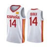 100. Yıldönümü İspanya Milli Takımı Espana 14 Euro Basket Basketbol Forması Giyiyor Willy Hernangomez Jersey Lorenzo Brown 16 7 Jaime Fernan