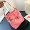 Designer Bag Mini Hobo Tote Gemstone Little Fortune Pouch Söt Chanelace Diamond Lattice Crossbody Purse