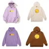 Erkek kazak lüks sweatshirtler Trailtsits Tasarımcı Smile Hoodies Erkek Kadın Dresweatshirt Mektup Kazak Kapşonlu Kız Çocuk Gevşek Ceket Sokak Ceket Hoodie LMWH