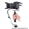 Stativ Gimbal Camera Handheld Stabilizer Mini Portable Holder Professional Stable Video Steadicam för smartphone DSLR