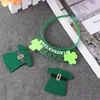 Bandanas Hat Spring Hair Adorable Bands Accessories For Women Girls Patrick's Day Party Festival (Green)