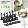 Baby Locks Latches# 10pcs Baby Safety Invisible Security Drawer Lå