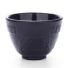 Kopjes schotels gietijzeren thee -beker set Japanese theekop 50 ml drinkware tools Chinese handgemaakte service i029