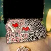 Sofa towel designer Blankets joint trend Keith Haring graffiti master illustrator single decorative tapestry casual cover blanket