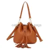 Shoulder Bags Pu Leather Bucket Bags Fringe Tassel Bag Small shape Handbagcatlin_fashion_bags