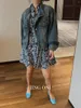 Женские куртки Джинсовая куртка Y2k Женская одежда 2023 Осень Корейский стиль Модный винтажный топ Элегантное джинсовое пальто Укороченный бомбер Роскошный шик