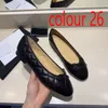 Дизайнерская женская балетная обувь весна осень овчарная кожа Bow Fashion Fasure Boat Lady Lady Lazy Dance Loafers Женщины обувь большого размера 34-42