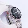 2023 New Men Watch 40mm 검은 색 세라믹 서클 기계 자동 Sapphire Mens 남성 손목 시계