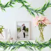 Decorative Flowers Artificial Lavender Fake Plant Vines Hanging Wedding Backdrop Arch Wall Outdoor Decor Party Balcony Decoration