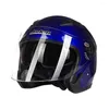 Caschi da moto Casco da ciclismo antigraffio Ultralight Open Face Uomo Donna Bike Riding Resistente agli urti Per