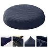 Capas de cadeira redondas capa de banco jardim antiderrapante sofá anti-poeira estiramento poltrona bar cadeiras internas