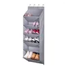 Storage Boxes Behind Door Shoe Rack With Deep Pockets Hanging Cabinet For Trainers Boot