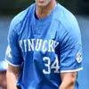 Anpassad Kentucky Wildcats UK College Baseball Jersey Tyler Bosma Austin Strickland Mason Moore Ryan Hagenow James McCoy Hunter Gilliam Emilien Pitre Jase Felker