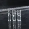 Premium Quality Glass Cigarette Rolling Filter Tip Clear Quartz Glass Filter Tips For Smoking Herb Grinders