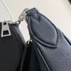 Designer Hobo Bag 36.5CM Luxury Half Month Bag 10A Mirror quality Shoulder Bag Genuine Leather Crossbody Bag Women Underarm Bag With Box L257