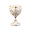 Tasses soucoupes 30ML Bar décor à la maison rétro tasse à vin en alliage d'aluminium faux Vintage Champagne Vodka gobelet vaisselle Style Antique esprit sculpter