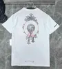 Мужская классическая футболка Heart Fashion Ch Высокое качество Брендовые буквы Санскритский крест с узором Свитер Футболки Дизайнерские пуловеры Chromees Topsvqni