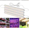 Grow Lights Full Spectrum LED -ljus T20 25W växt tillväxtlampa 3000 lm Hydroponic Tube -glödlampa för inomhus vegblomma