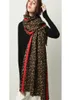 Inverno quente feminino cachecol moda animal leopardo impressão senhora grosso macio xales e envoltórios feminino foulard cachecóis de caxemira cobertor y2017055655