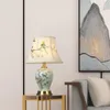 Table Lamps Chinese Hand Painted Flowers Bird Ceramic Lamp For BedRoom Bedside Living Room Foyer Study Desk Reading Night Light 190143