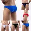 Underpants Man Ice Silk Briefs Big Pouch U Convex Panties Quick-drying Mesh Beach Short Thongs Sexy Low-Rise Underwear Male Bikini Lingerie