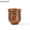 Muggar Houseeyou 2st Natural Handmade Wood Cup Classical Jujuube Wood Beer Coffee Tea Milk Juice Tumbler Healthy Drinkware