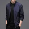 Herenjacks Fashion Jacket Men Herfst Koreaanse heren Coats Stand Collar Casual Youth Trend voor plus maat M-5XL