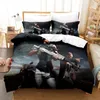 Bettwäsche-Sets 3D Game Players Trösterbezug Jungen Teens King Bettset Quilt Schlafzimmer Dekor für Jugend Mann Gamer Zimmer