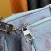 Nuevo estilo diseñador de accesorios de múltiples puchette tiras de hombro para 3 piezas Embascadoras en estampado de mujeres Luxury Chain Homeo Bolsa Messenger M46093 M46180