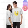 Camiseta para mujer Parejas de verano Love U Printed Lovers Casual Cotton Tops Camiseta Mujer Hombre Graphic T Shirt Valentine Look Outfit Ropa 230404