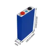 3.2V 105AH LIFEPO4 Uppladdningsbart batteripaket litium järnfosfat prismatisk sol djup cykelcell för 12v 24v 48v RV båtgolf