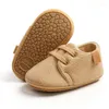 First Walkers Bobora Soft Leather Baby Mokassins Schuhe Born Rubber Sole Boys Kleinkind Infant Girls Anti-Rutsch Prewalkers